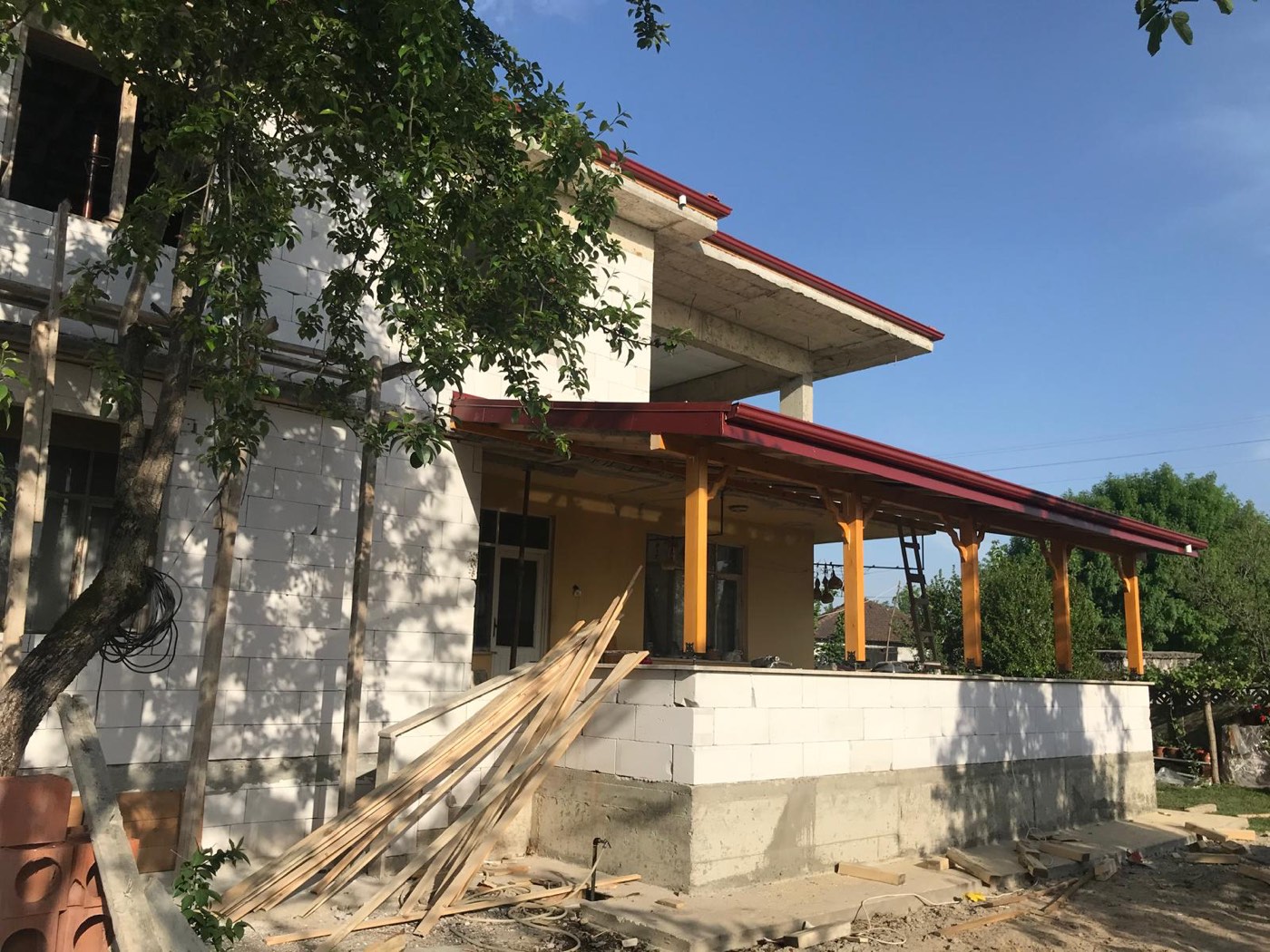 Sakarya veranda yapımı projesi - Kayın İnşaat